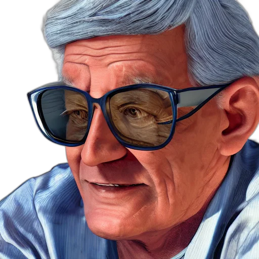 face, photorealistic, cartoon, 3d render transparent PNG cut-out