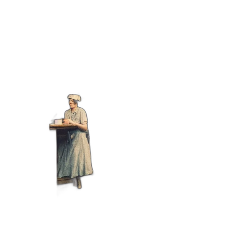 hat, dress, staff, furniture transparent PNG cut-out