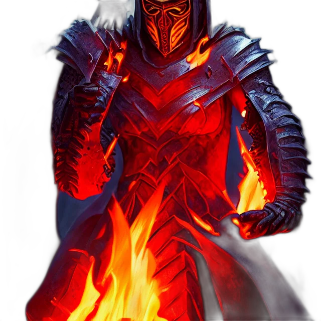 sword, mask, jacket, staff transparent PNG cut-out