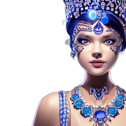 jewelry, crown, mask, face transparent PNG cut-out