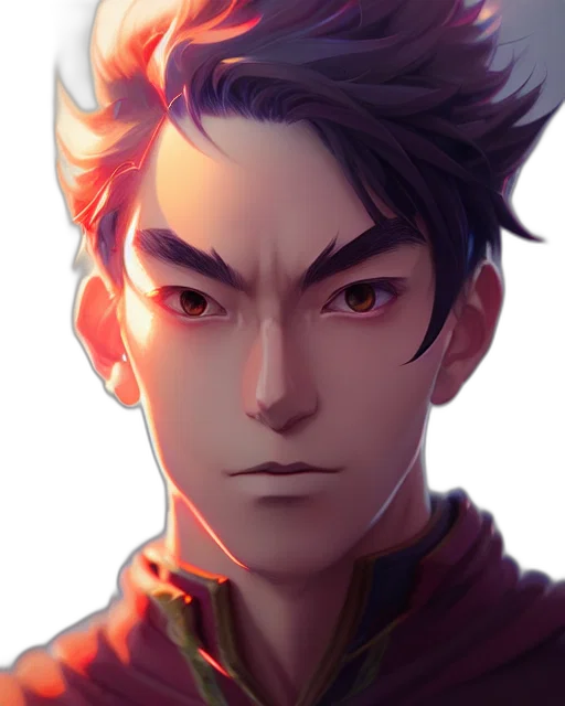 face, staff, dragon, crown transparent PNG cut-out