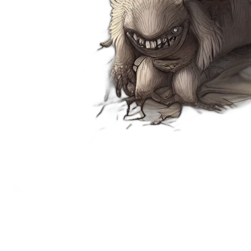 creature, dragon, animal, face transparent PNG cut-out