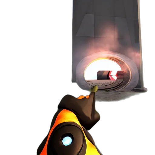 weapon, staff, sword, robot transparent PNG cut-out