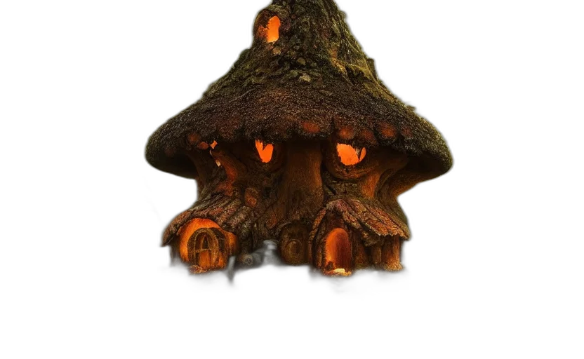 hat, crown, tree, dragon transparent PNG cut-out