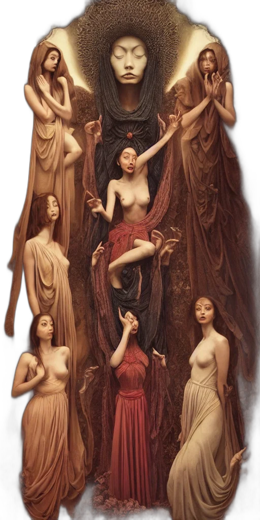 dress, fantasy art, concept art, oil painting transparent PNG cut-out