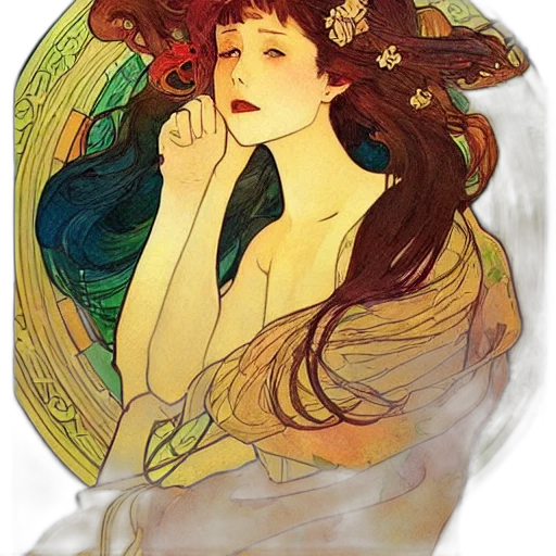 crown, hat, fantasy art, watercolor transparent PNG cut-out