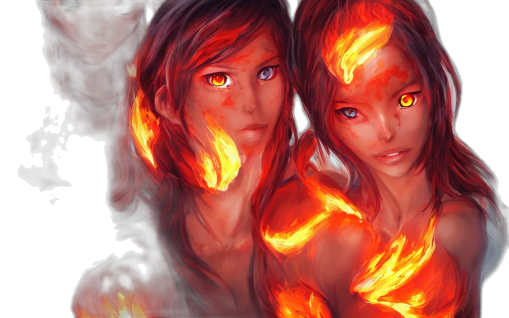 fantasy art, concept art, comic book art, photorealistic transparent PNG cut-out