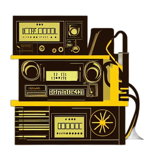 robot, concept art, pixel art, cyberpunk transparent PNG cut-out
