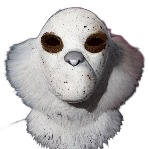 mask, animal, creature, face transparent PNG cut-out