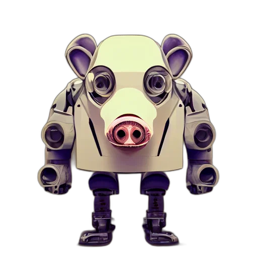 robot, animal, creature, mask transparent PNG cut-out
