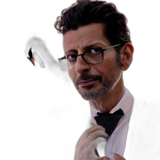 staff, face, concept art, photorealistic transparent PNG cut-out