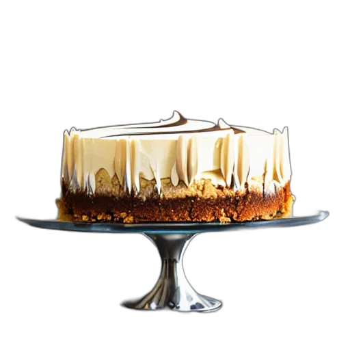 food, crown, hat, 3d render transparent PNG cut-out