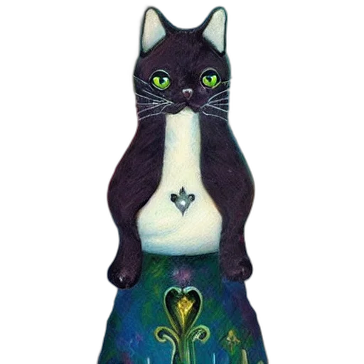 dress, watercolor, oil painting, fantasy art transparent PNG cut-out