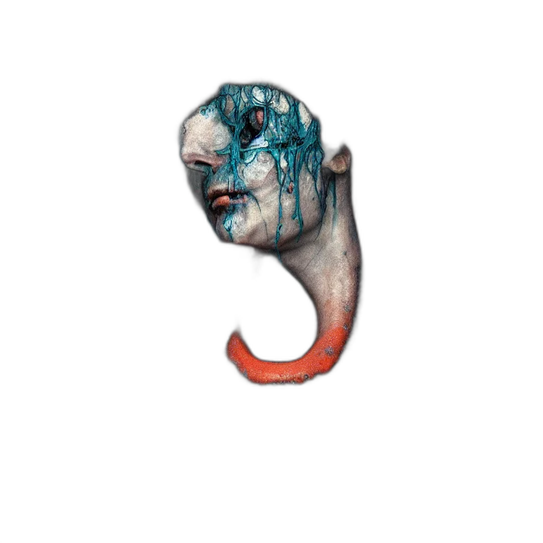 mask, face, creature, staff transparent PNG cut-out