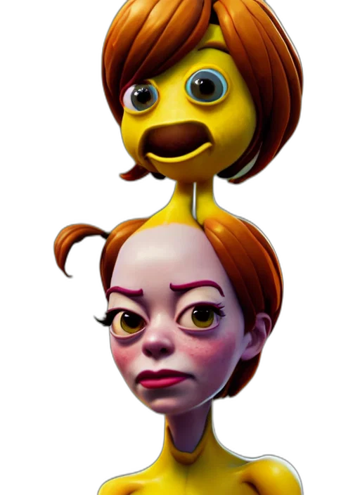 mask, face, staff, creature transparent PNG cut-out