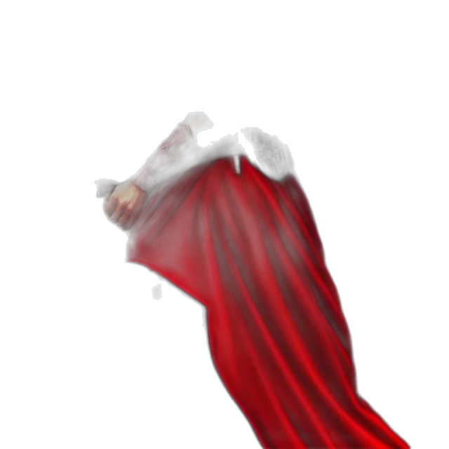 dress, staff, weapon, shoes transparent PNG cut-out