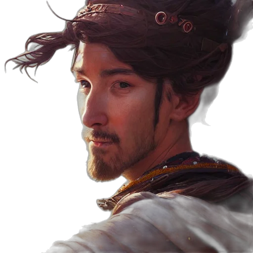 face, staff, crown, sword transparent PNG cut-out