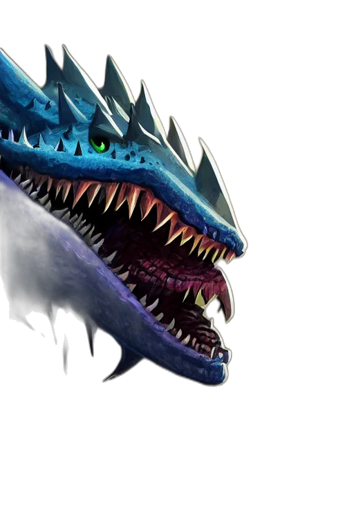dragon, creature, mask, animal transparent PNG cut-out