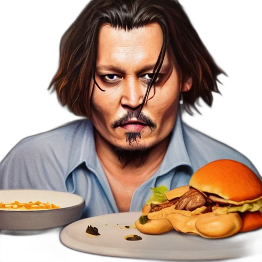 food, face, animal, photorealistic transparent PNG cut-out