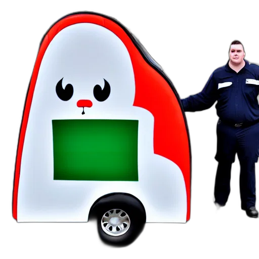 car, robot, staff, jacket transparent PNG cut-out