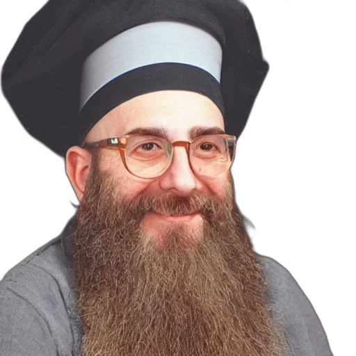 hat, staff, hair, face transparent PNG cut-out