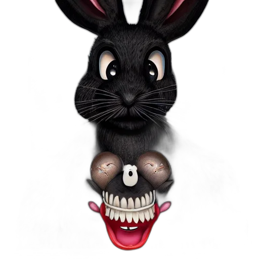 animal, mask, creature, concept art transparent PNG cut-out