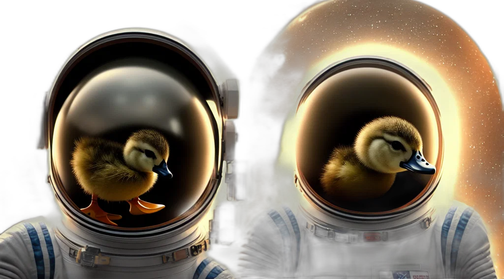concept art, 3d render, photorealistic, outer space transparent PNG cut-out