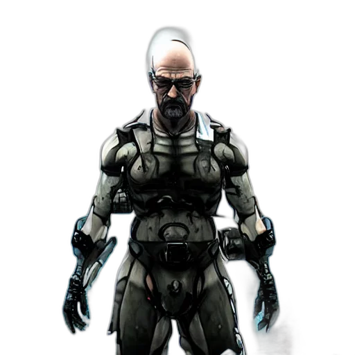 robot, staff, weapon, mask transparent PNG cut-out