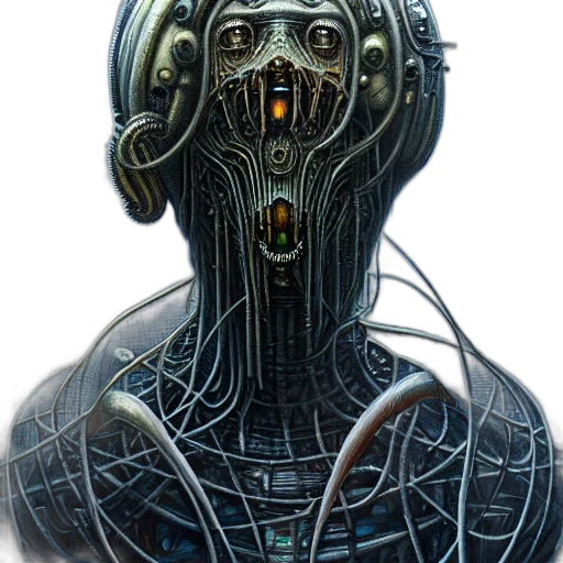 robot, mask, face, creature transparent PNG cut-out