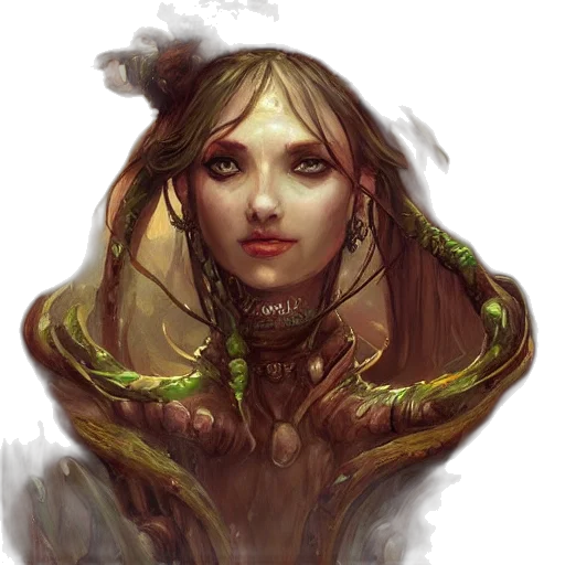 face, mask, crown, creature transparent PNG cut-out