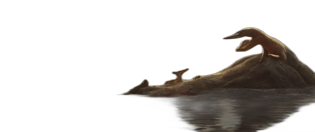 animal, dragon, creature, crown transparent PNG cut-out