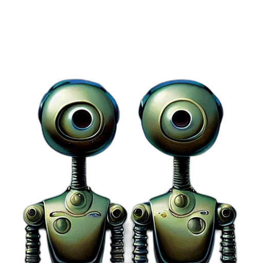 robot, staff, weapon, concept art transparent PNG cut-out