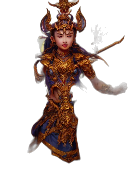 fantasy art, concept art, photorealistic, oil painting transparent PNG cut-out