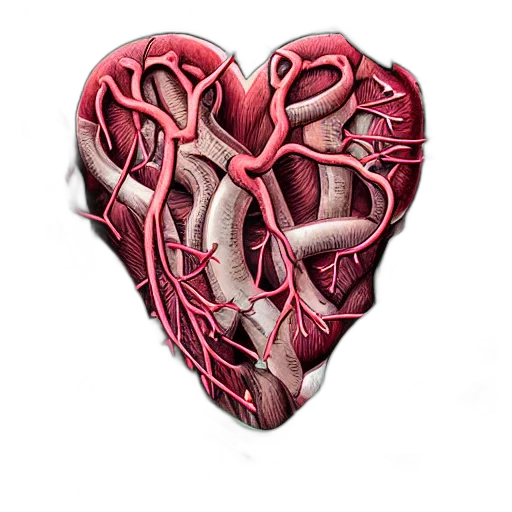 photorealistic, concept art, 3d render, anatomical transparent PNG cut-out
