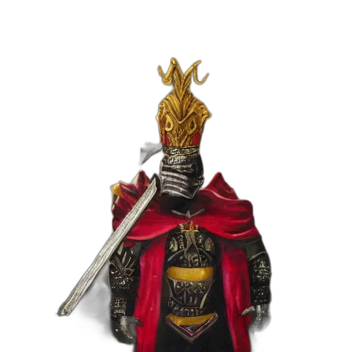 crown, staff, sword, mask transparent PNG cut-out