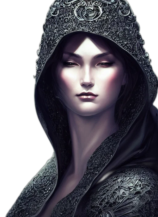 face, mask, fantasy art, concept art transparent PNG cut-out