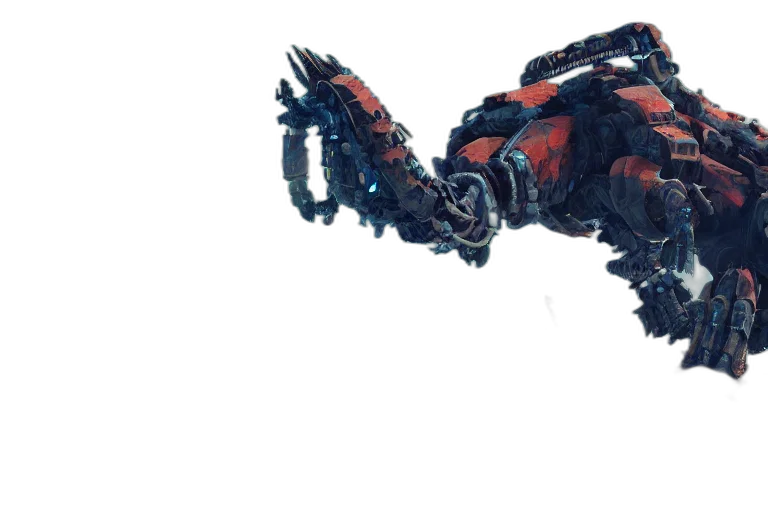robot, weapon, dragon, creature transparent PNG cut-out
