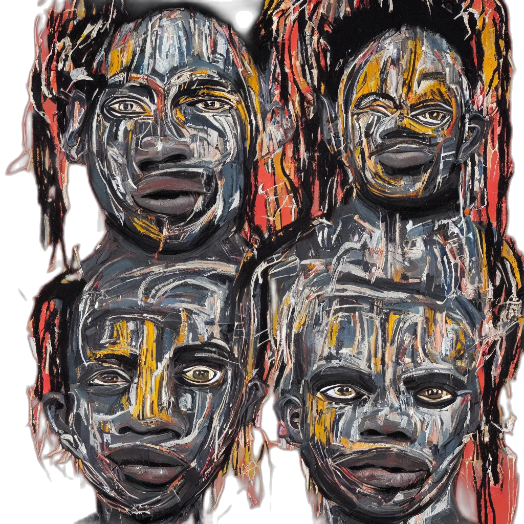 mask, face, concept art, photorealistic transparent PNG cut-out