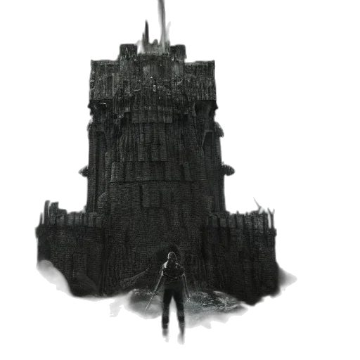 crown, building, sword, robot transparent PNG cut-out