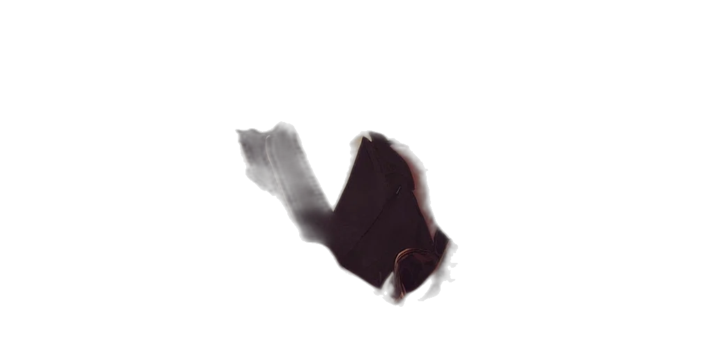 mask, shoes, hat, hair transparent PNG cut-out