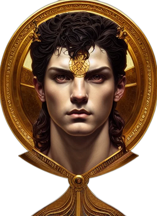 face, crown, jewelry, fantasy art transparent PNG cut-out
