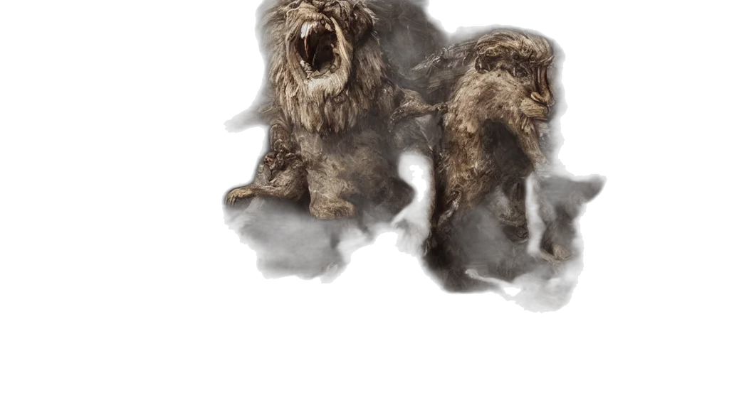 creature, hair, animal, mask transparent PNG cut-out