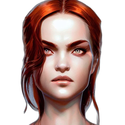 face, mask, staff, robot transparent PNG cut-out