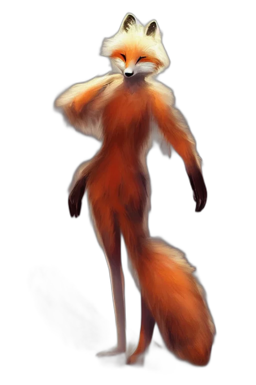 creature, animal, staff, hair transparent PNG cut-out