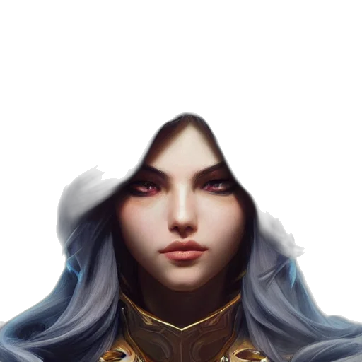 face, crown, mask, staff transparent PNG cut-out