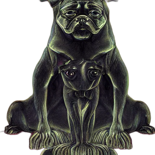 animal, crown, staff, jewelry transparent PNG cut-out