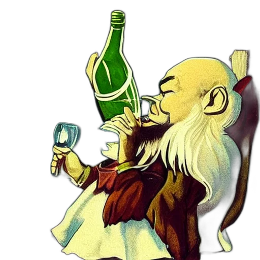 bottle, staff, concept art, cartoon transparent PNG cut-out
