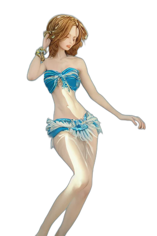 dress, concept art, fantasy art, 3d render transparent PNG cut-out