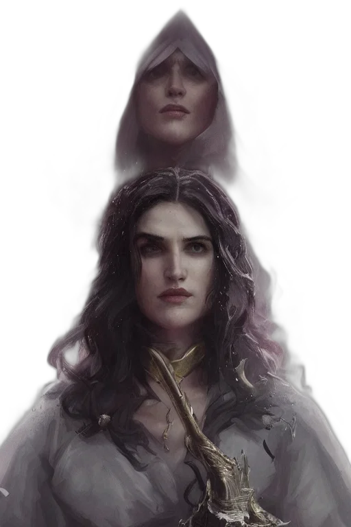 crown, face, fantasy art, concept art transparent PNG cut-out