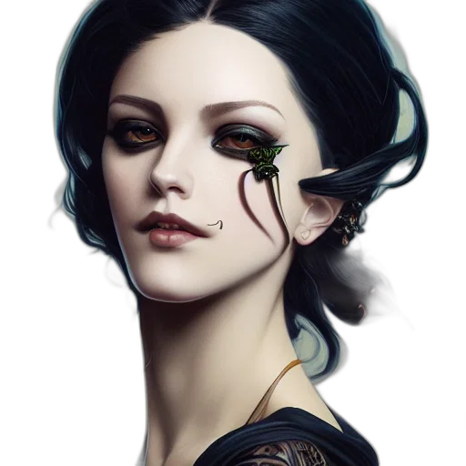 face, mask, jewelry, dragon transparent PNG cut-out